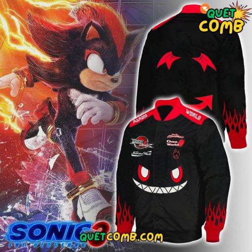 Sonic the Hedgehog Limited Edition 2024 Black Bomber Jacket