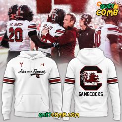 South Carolina Gamecocks “Job’s Not Finished” 2024 Limited Edition White Hoodie