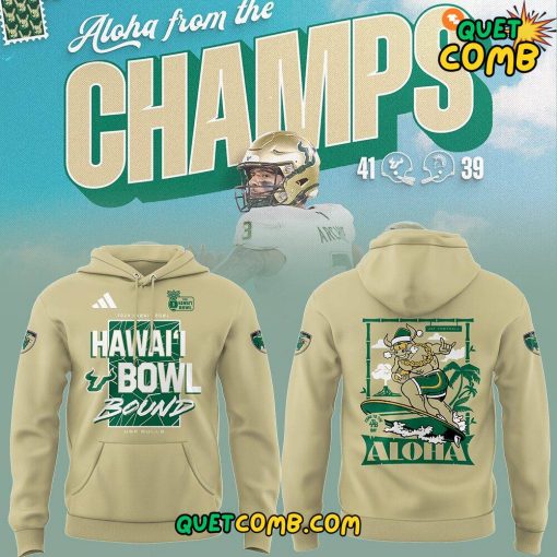 South Florida Bulls Football x Hawai’i Bowl Champs Limited Edition Hoodie