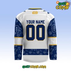 St. Louis Blues Star Wars Night 2024 Custom Hockey Jersey