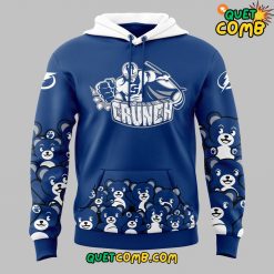 Syracuse Crunch x Teddy Bear Toss 2024 Limited Edition Blue Hoodie