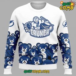 Syracuse Crunch x Teddy Bear Toss 2024 Limited Edition White Sweatshirt