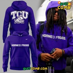 TCU Horned Frogs Football 2024 Limited Edition Purple Hoodie