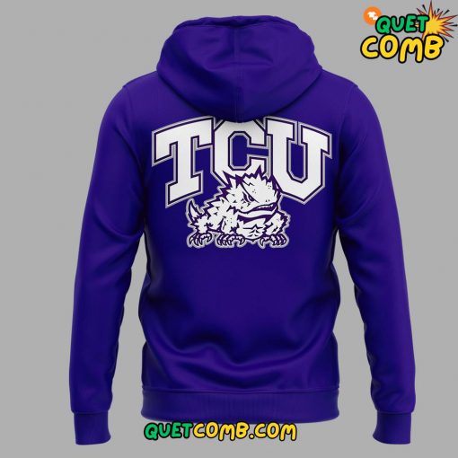 TCU Horned Frogs Football 2024 Limited Edition Purple Hoodie