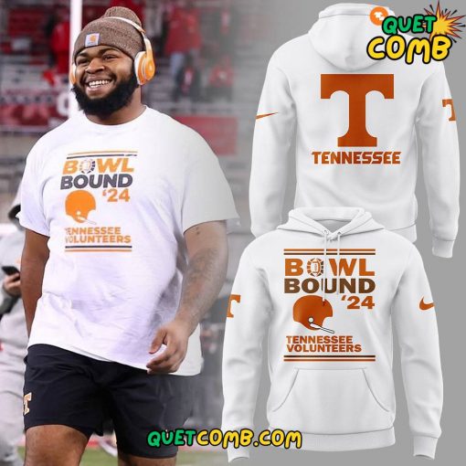 Tennessee Volunteers “Bowl Bound” 2024 Limited Edition White Hoodie