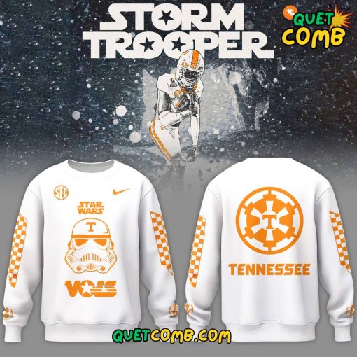 Tennessee Volunteers x Star Wars 2024 Limited Edition White Sweatshirt