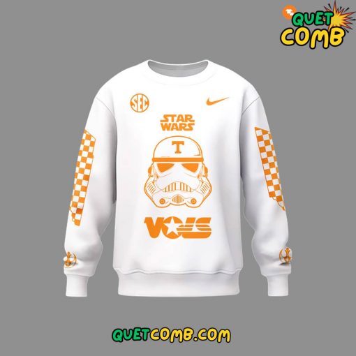 Tennessee Volunteers x Star Wars 2024 Limited Edition White Sweatshirt