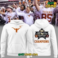 Texas Longhorns x Lone Star Showdown Limited Edition White Hoodie