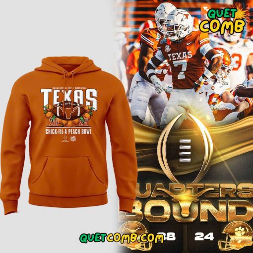 Texas Longhorns x Peach Bowl 2025 Limited Edition Hoodie