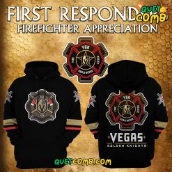 Vegas Golden Knights “Firefighter Appreciation Night” 2024 Hoodie