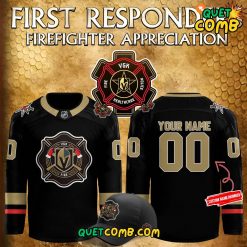 Vegas Golden Knights “Firefighter Appreciation Night” 2024 Jersey