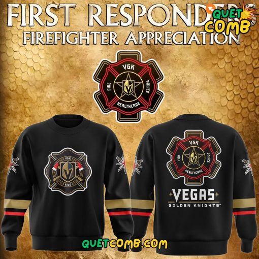 Vegas Golden Knights “Firefighter Appreciation Night” 2024 Sweatshirt