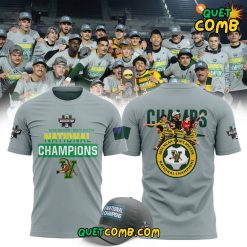 Vermont Catamounts Men’s Soccer National Champions Grey Tee