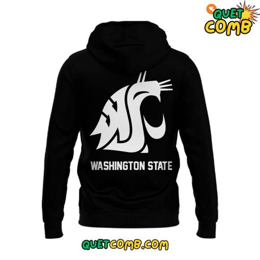 Washington State Football Special New 2024 Black Zip Hoodie