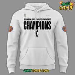 Westchester Knicks x Winter Showcase Champions 2024 White Hoodie