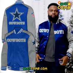 Dallas Cowboys Special Edition Blue Bomber Jacket