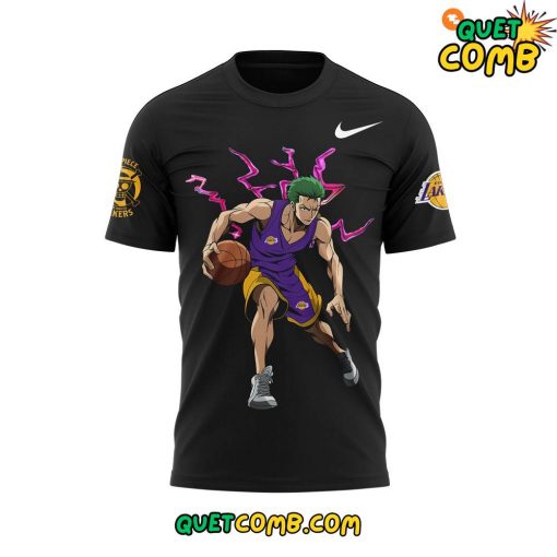 Los Angeles Lakers Mitchell & Ness Chinese New Year Black Tee