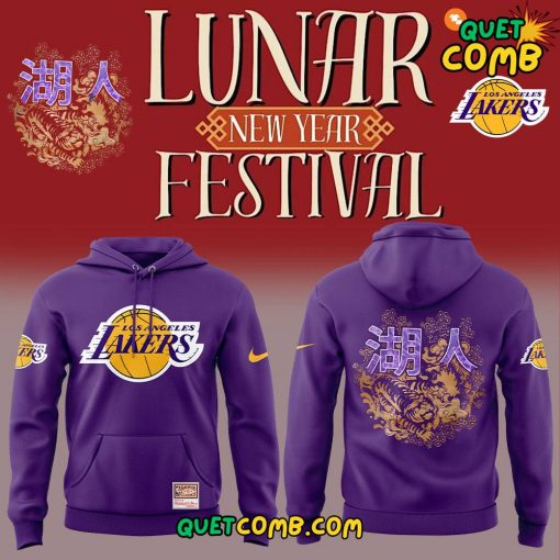 Los Angeles Lakers Mitchell & Ness Chinese New Year Hoodie