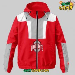 Ohio State Buckeyes Limited Edition 2024 Red Windbreaker Jacket