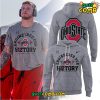 Ohio State Buckeyes Rose Bowl 2025 White Hoodie