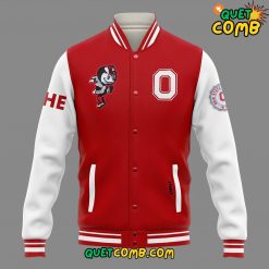 Ohio State Buckeyes Limited Edition Red Baseball Jacket