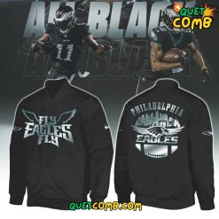 Philadelphia Eagles Alternate Custom Game 2025 Bomber Jacket