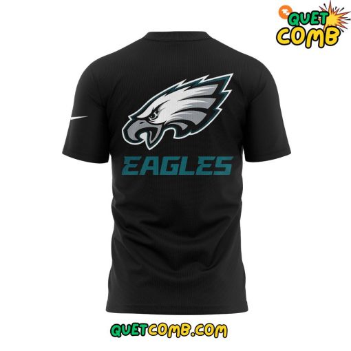 Philadelphia Eagles Ready To Roll NFC East Champions Black Tee