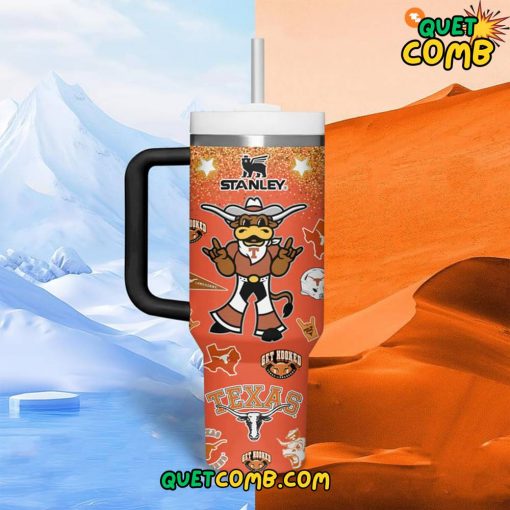 Texas Longhorns “Get Hooked” and “Hook Em Horns” Stanley Tumbler