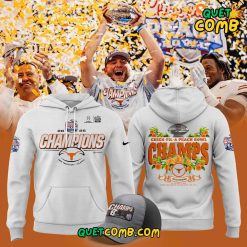 Texas Longhorns x Playoff 2025 Peach Bowl Champions Hoodie