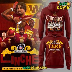 Washington Commanders Clinched Playoffs Limited Edition Hoodie